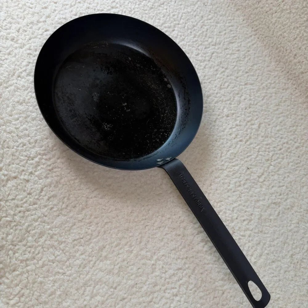 Merten & Storck Carbon Steel 10” Frying Pan Skillet Used Induction Stove Gas